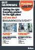 Fire Safety: Getting the right product for the right place